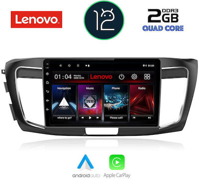 Lenovo Sistem Audio Auto pentru Honda Conformitate 2008-2013 (Bluetooth/USB/AUX/WiFi/GPS/Apple-Carplay) cu Ecran Tactil 9"