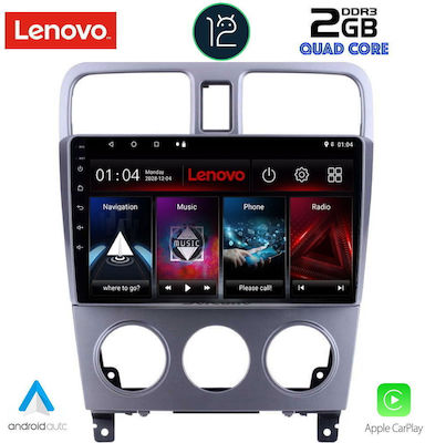 Lenovo Sistem Audio Auto pentru Subaru Padurar / Impreza 2002-2008 (Bluetooth/USB/AUX/WiFi/GPS/Apple-Carplay) cu Ecran Tactil 9"