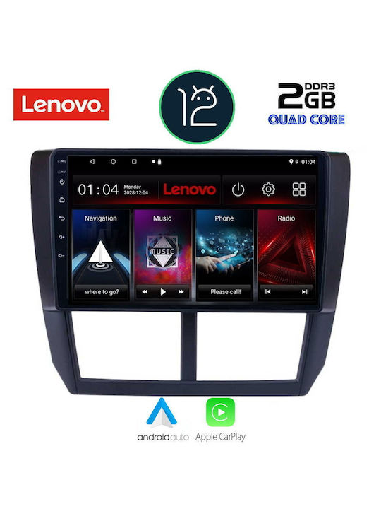Lenovo Ηχοσύστημα Αυτοκινήτου για Subaru Forester / Impreza / XV (Bluetooth/USB/AUX/GPS) με Οθόνη Αφής 9"