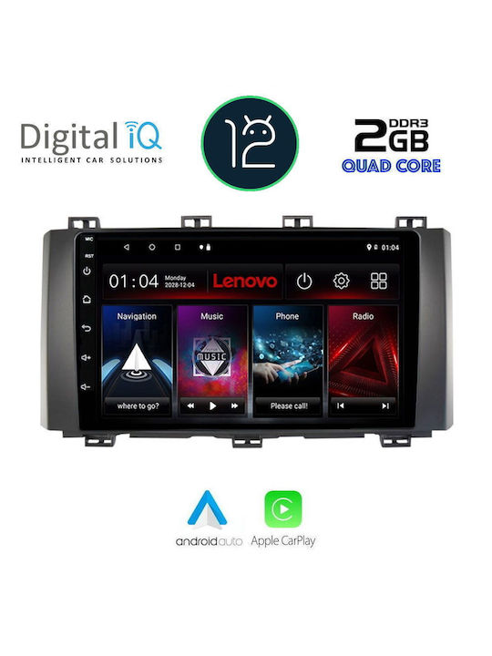 Lenovo Car-Audiosystem für Seat Ateca 2017> (Bluetooth/USB/AUX/WiFi/GPS/Apple-Carplay) mit Touchscreen 9"