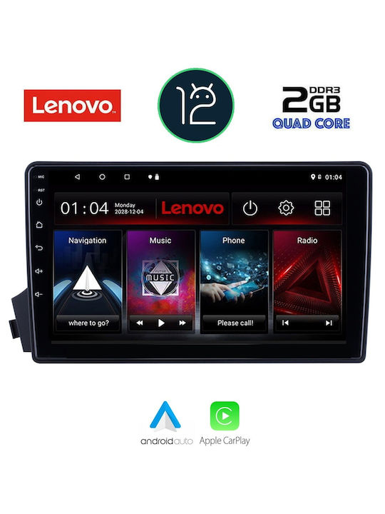 Lenovo Sistem Audio Auto pentru Ssangyong Actyon / Kyron 2006-2015 (Bluetooth/USB/AUX/WiFi/GPS/Apple-Carplay) cu Ecran Tactil 9"