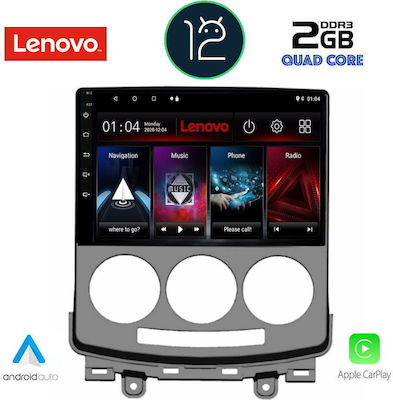 Lenovo Sistem Audio Auto pentru Mazda 5 2004-2010 (Bluetooth/USB/AUX/WiFi/GPS/Apple-Carplay) cu Ecran Tactil 9"