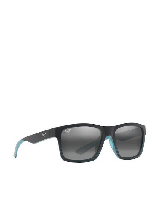 Maui Jim Sonnenbrillen mit Schwarz Rahmen und Schwarz Polarisiert Linse 897-02