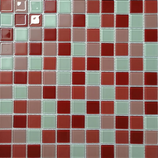 Floor / Wall Interior Matte Ceramic Tile 30x30cm Multicolour