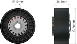 NTY Lichtmaschinen Riemenscheibe für Peugeot 206 / Partner Citroen Berlingo / Xsara / Xsara Picasso Volkswagen E-Commerce-Website