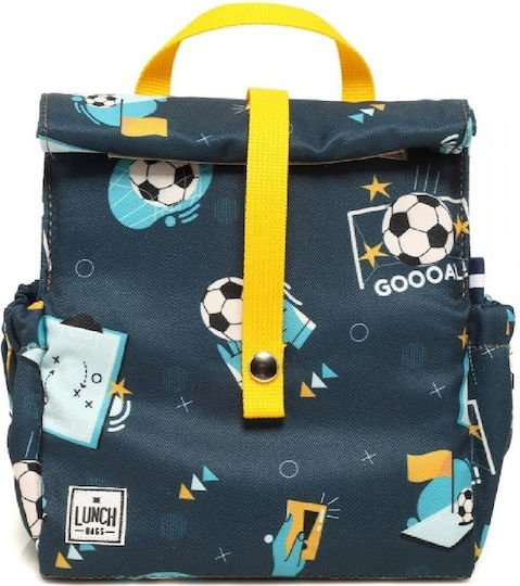 The Lunch Bags Kids Isothermische Hand-Lunch-Tasche 5Es Goal Fußball