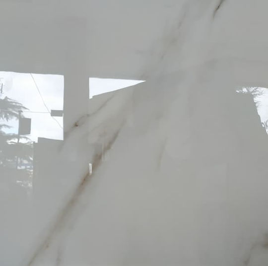 Importiles Placă Interior din Granit Lucios 60x60cm Alb