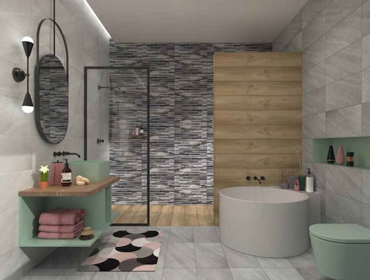 Hatz Floor / Wall Outdoor Matte Porcelain Tile 60x30cm White