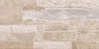 Keros Wall Outdoor Matte Porcelain Tile 46x23cm Multicolour