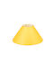 VK Lighting Round Lamp Shade Yellow with Diameter 19cm