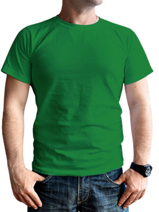 Bodymove T-shirt Bărbătesc cu Mânecă Scurtă Verde