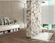 Navarti Floor / Kitchen Wall / Bathroom Matte Ceramic Tile 90x30cm Multicolour