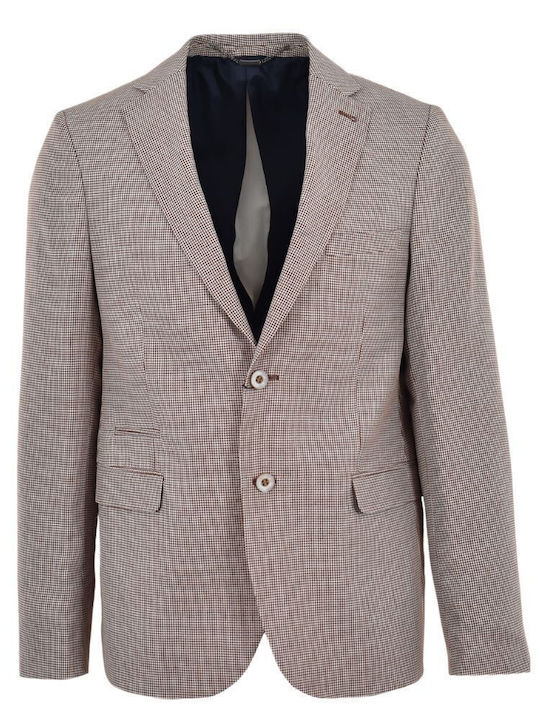 Men's Suit Jacket Burgundy