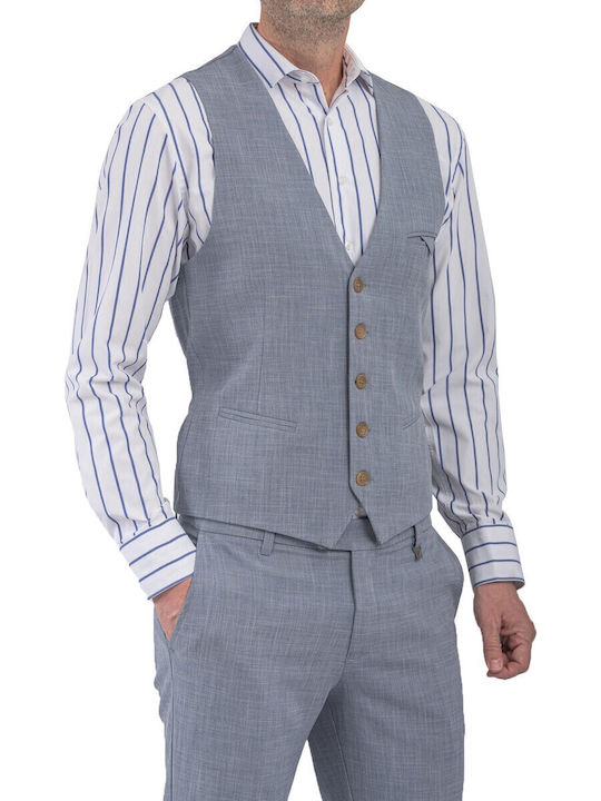 Modena Men's Vest Light Blue