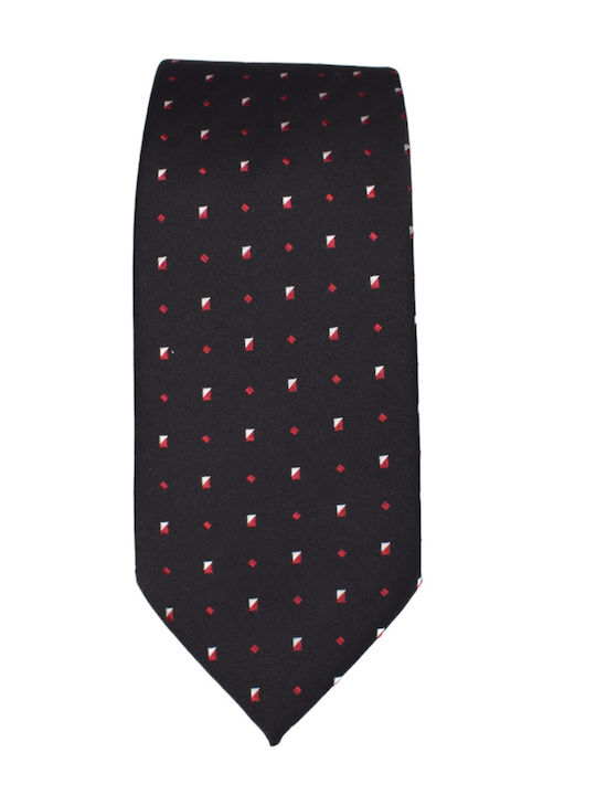 Mezzo Uomo Ανδρική Γραβάτα Μονόχρωμη σε Κόκκινο Χρώμα