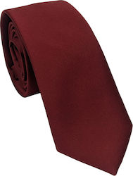 Mcan Men's Tie Monochrome Burgundy Mcan Men's Tie Monochrome Burgundy