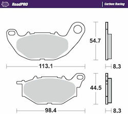 Moto Master Τακάκια Μοτοσυκλέτας για Yamaha YZF-R3