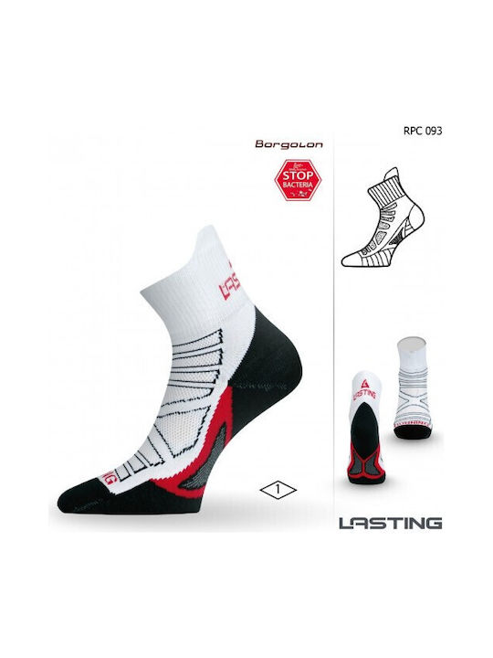 Lasting Laufende Sportsocken Weiße 1 Paar