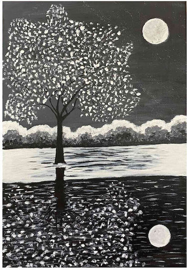 24home.gr Gemälde auf Leinwand 35x50cm