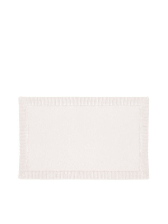 Plastona Bath Mat Cotton 07.174561F White 50x80cm