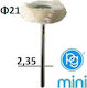 PG M.4840 Πανί Δίσκου 21x21mm