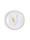 Ibili Plate Shallow Emaye White with Diameter 28cm