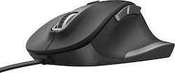 Trust Fyda Eco Wired Ergonomic Mouse Black