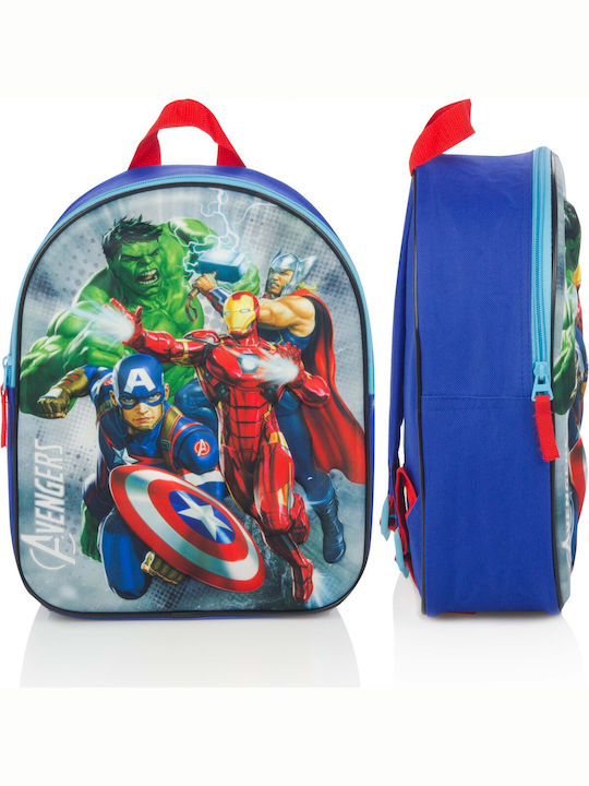 Marvel Ghiozdan școală de spate pentru grădiniță albastru