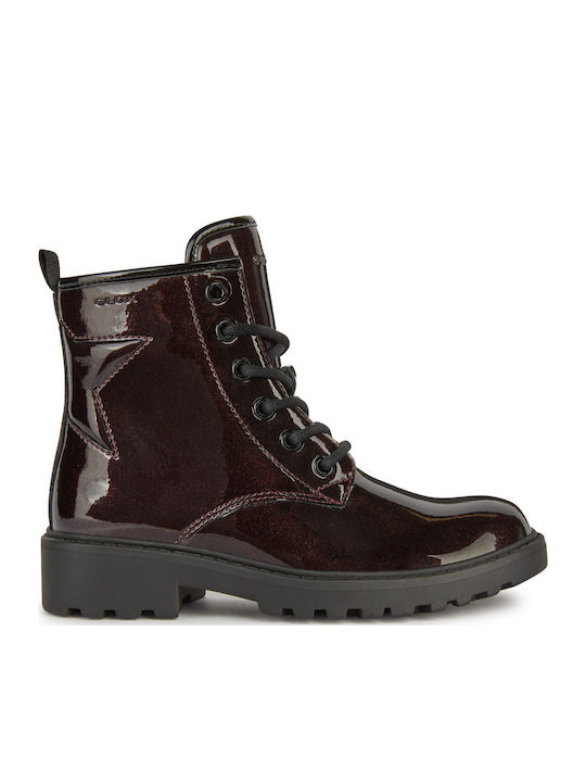 Geox J CASEY Anatomical Kids Boots from Patent ...