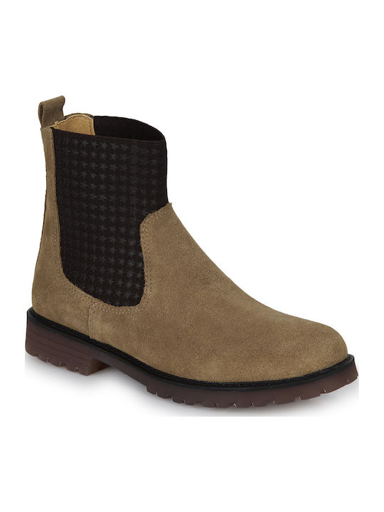 Suede Παιδικές Μπότες Καφέ
