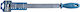 Bormann BHT7889 Râșniță de lemn 12" Semicircular cu Mâner
