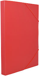 Salko Paper Plastic File Box with Rubber Band 3...