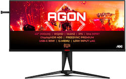 AOC Agon 5 AG405UXC Ултраширок IPS HDR (High Dynamic Range) Монитор 40" QHD 3440x1440 144Hz с Време за Реакция 4мс GTG