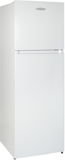 Carad Kühlschrank mit Doppeltür 302Es H174.5xB60xT59.5cm. Weiß DF3525W