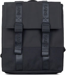Rains Men's Fabric Backpack Waterproof Black 21lt