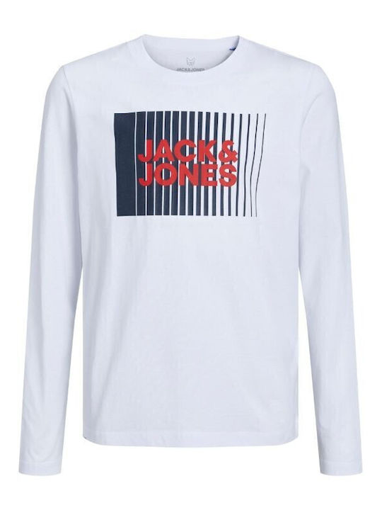 Jack & Jones Kids' Shirt Long Sleeve White