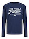 Kids' Shirt Long Sleeve Blue