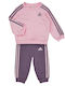 Παιδικό Σετ Φόρμας Ροζ 2τμχ Essentials 3-Stripes