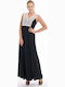 Sommer Maxi Kleid Schwarz