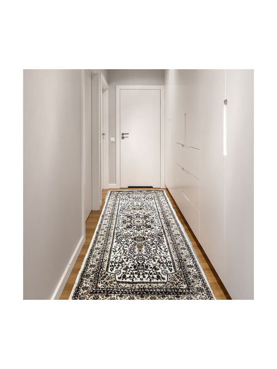 Classic Rug 100x200cm - Beige & Brown