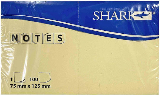 Justnote Haftnotizen im Würfel Gelb 12.5x7.5Stück