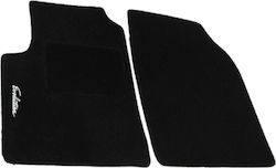 Carpower Front Mats Universal 2pcs Black