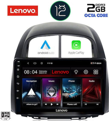 Lenovo Sistem Audio Auto pentru Daihatsu Sirion 2006-2012 (Bluetooth/USB/AUX/WiFi/GPS/Apple-Carplay) cu Ecran Tactil 10.1"