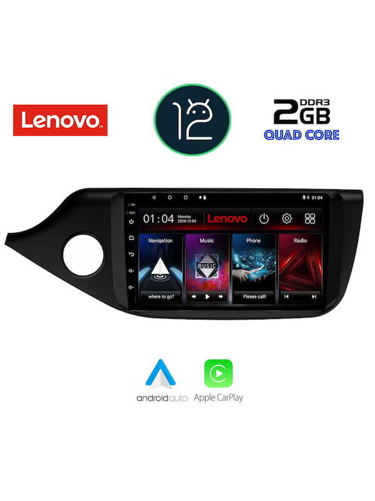 Lenovo Sistem Audio Auto pentru Kia Ceed 2012-2018 (Bluetooth/USB/AUX/WiFi/GPS/Apple-Carplay) cu Ecran Tactil 9"