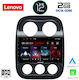 Lenovo Car-Audiosystem für Jeep Kompass / Patriot (Bluetooth/USB/AUX/WiFi/GPS/Apple-Carplay) mit Touchscreen 10.1"