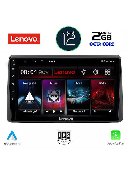 Lenovo Car-Audiosystem für Dacia Staubwedel 2019> (Bluetooth/USB/AUX/WiFi/GPS) mit Touchscreen 10.1"