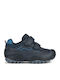 Savage Kids Sneakers Anatomic with Scratch Navy Blue