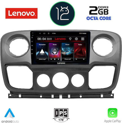 Lenovo Sistem Audio Auto pentru Opel Movano Renault Maestru Nissan NV400 (Bluetooth/USB/AUX/WiFi/GPS/Apple-Carplay) cu Ecran Tactil 10.1"