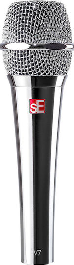 SE Electronics V7 Chrome Δυναμικό Mikrofon XLR Handgemacht für Gesang