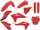 Polisport Motorrad Kunststoff-Set für Honda CRF 250 / CBR 250 Rot 1Stück